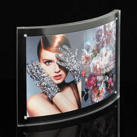 This Acrylic Magnetic Frame Is Perfect For Jewelry Stores And Other