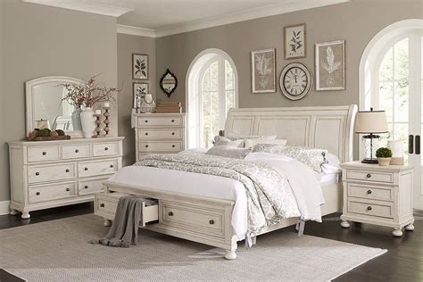 The perfect space saving solution to your kiddies bedroom. Bethel Storage Bedroom Set (Wire-Brushed White ...