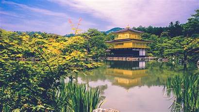 Pagoda Lake Oriental Architecture Temple Building Japanese