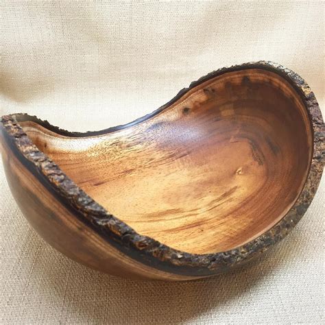 Simply Wood Studios On Instagram “this Natural Edge Hawaiian Koa Bowl
