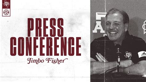 Weekly Press Conference Jimbo Fisher YouTube