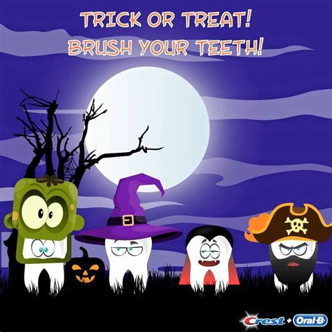 Halloween And Brushing Dental Jokes Dental Fun Dental Art