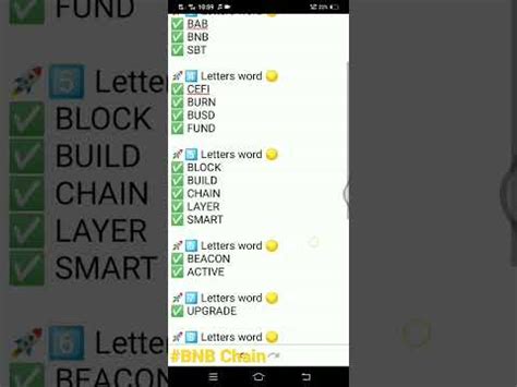Binance Crypto Wodl Answers Theme BNB Chain 3 4 5 6 7 8