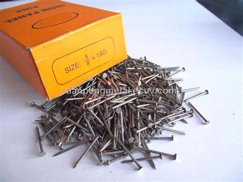 Iron Panel Pins58x19bwg04kg Per Inner Box From China Manufacturer