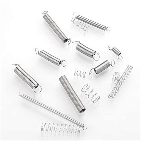200 Pcs Compression Spring Assortment Set Extension Springs Replacement