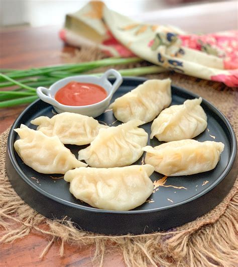 Vegetarian Momo Recipe Steamed Dumplingsa Street Food From The North