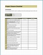 Get Our Image of Project Closeout Checklist Template | Checklist ...