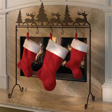 Gorgeous Christmas Stocking Floor Stands Home Family Style And Art Ideas