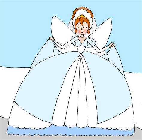 Thumbelina Admiring Her Wedding Gown By Recommender440 On Deviantart