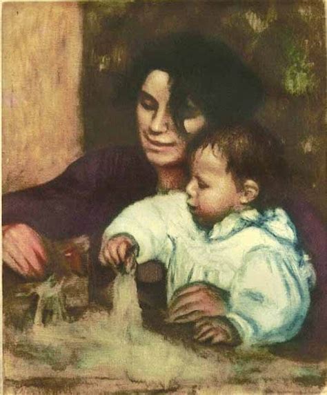 Renoir Gabrielle Et Jean Etching
