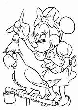 Minnie Mouse Kids Coloring Pages sketch template