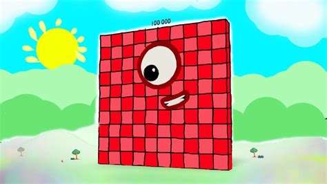 Numberblocks 100000 Who Is The Toughest Block Maths Challenge Fanmade
