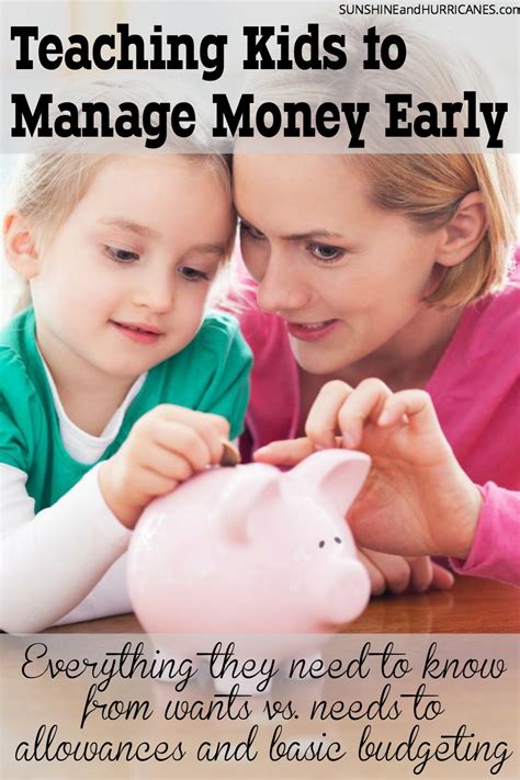 Teaching Kids To Manage Money Early A Must Have Life Skill