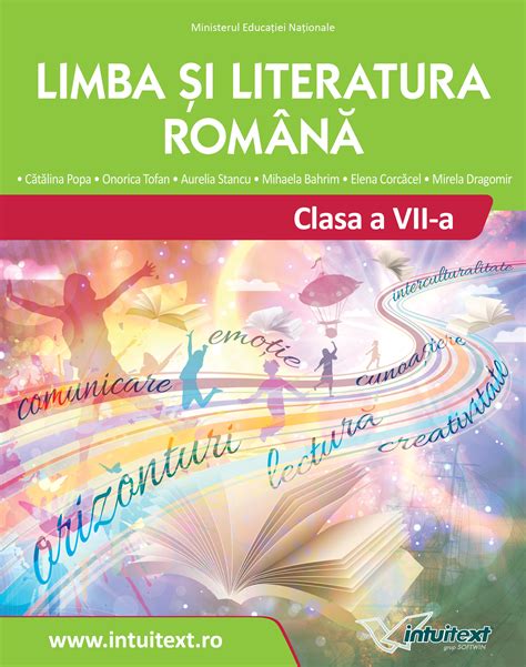 Manual De Limba Romana Clasa 7 Editura Intuitext