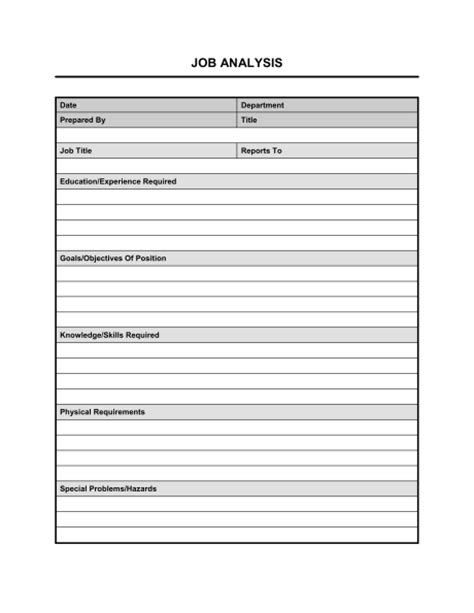 images  task worksheet template job safety
