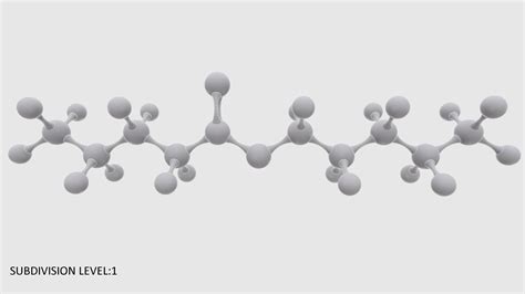 Pentyl Pentanoate Molecule With Pbr 4k 8k 3d Model Turbosquid 1945301