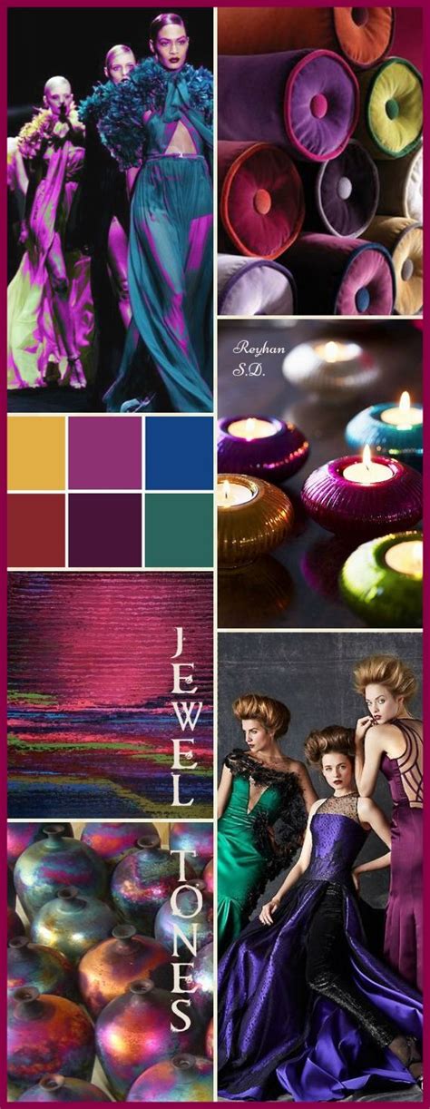 Jewel Tones By Reyhan Sd Jewel Tone Color Palette Jewel