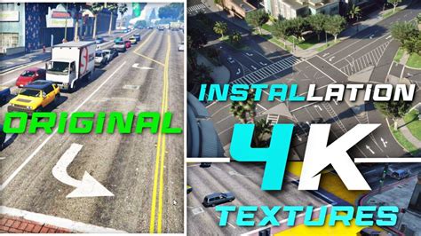 How To Install Best 4k Road Textures In Gta 5 La Roads One Click