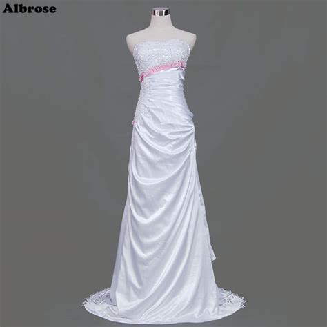 sexy strapless beach white wedding dress lace beaded elegant wedding dresses long bridal gown