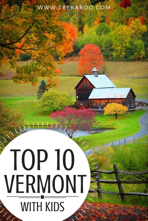 Top 10 Fun Things To Do In Vermont With Kids Kids Vacation