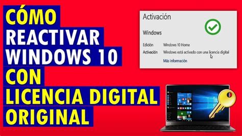 Guía Completa Para Activar Windows 10 Con Licencia Digital ¡pasos