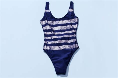 How To Make A Striped One Piece Swimsuit Teen Vogue