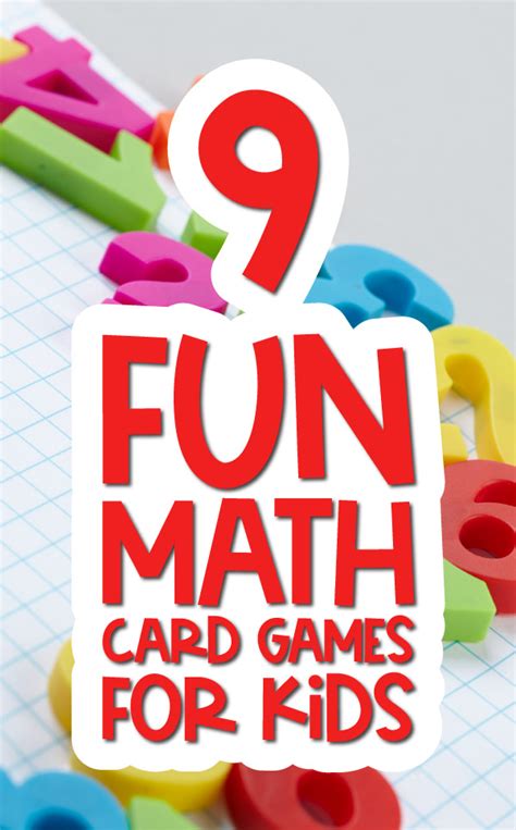 9 Exciting Math Card Games For Kids