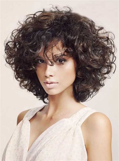 Stylish And Glamorous Curly Bob Hairstyle For Women Hottest Haircuts