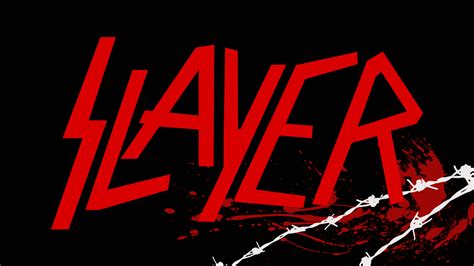 Hd Slayer Metal Band Logo Wallpaper Hirewallpapers 8993