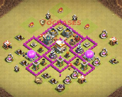 23+ Best TH6 War Base Anti Everything 2019 (New!)