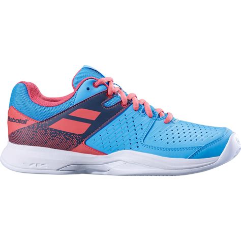 Babolat Womens Pulsion Clay Tennis Shoes Sky Bluepink