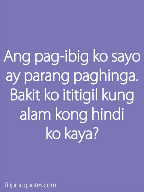 Funny Love Quotes Tagalog For Him Picture Quotes Tagalog Love