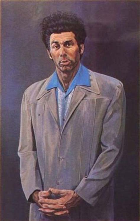 X Kramar Oil Painting On Canvas Print Seinfeld Kramer Seinfeld