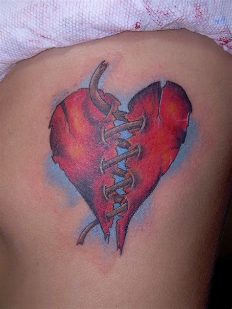 13 Heart Broken Tattoo Designs Ideas Design Trends