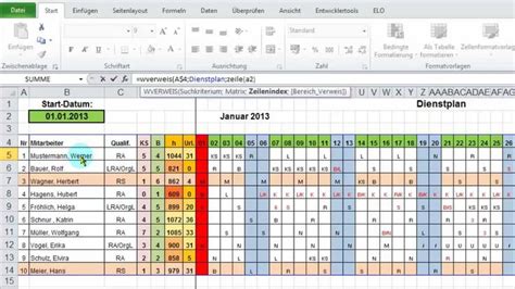Excel bwa vorlage herunterladen download. EXCEL: Monatsübersicht aus Jahres-Dienstplan ausgeben per WVerweis | Dienstplan, Planer, Excel ...