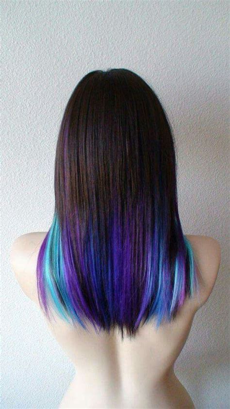 Dip Dye Fabulous Hair Color For Black Hair Hair Styles Ombre Hair Color