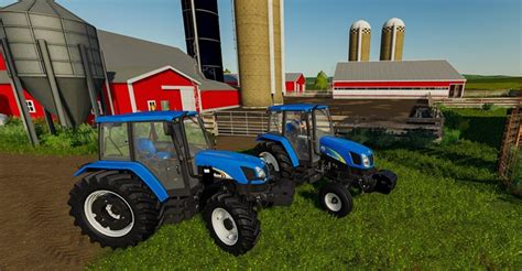 Fs19 New Holland Tl A And T5000 Pack V1 Farming