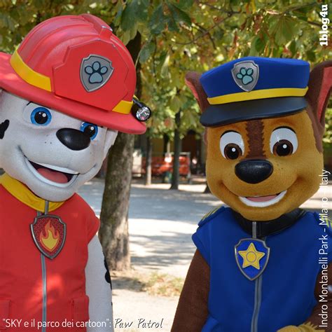 Cartoon Park Paw Patrol Characters Fursuit Milano Nickelodeon