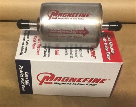 Magnefine 516″ Magnetic Inline Transmission Filter Metal Can Updated
