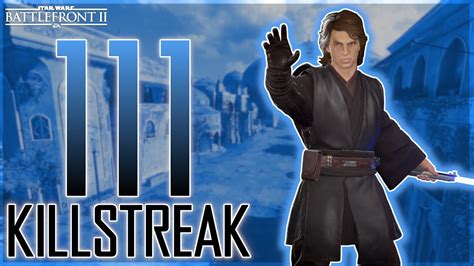 Anakin Skywalker 111 Killstreak On Naboo Star Wars Battlefront 2