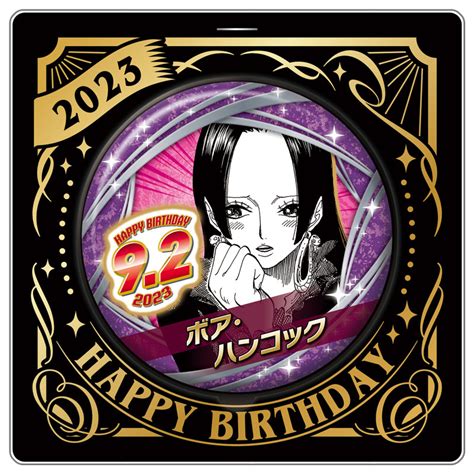 Can Badge Boa Hancock Birthday Ver One Piece Meccha Japan