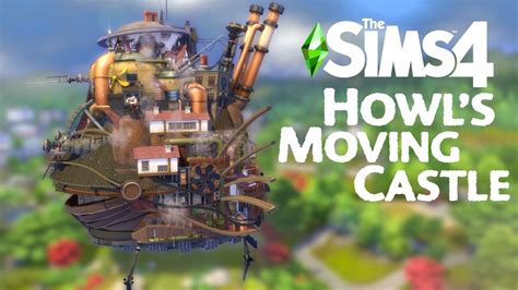 Howls Moving Castle The Sims 4 Speed Build Nocc Youtube