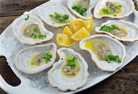 Oyster shells are ground to a fine powder for use in gardening. Jefferson Street - Ceramic Oyster Shells for Grilling ...