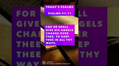 Bible Verse Of The Day Psalms 9111 Psalms 9111 Bible Portal