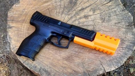 P Airsoft Spring Pistol With J W Compensator Inspired By John Wick