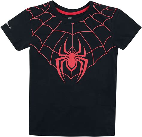 Miles Morales Spider Man T Shirt Emp