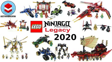 All Lego Ninjago Legacy Sets 2020 Lego Speed Build Review Youtube