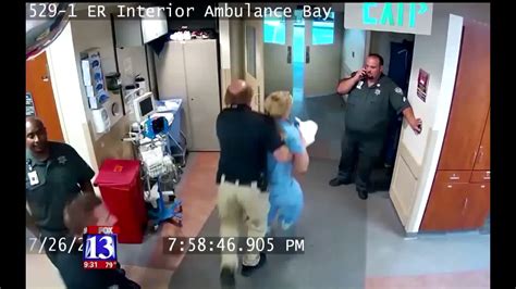 Video Shows Utah Nurse Screaming Being Dragged To Police Car In