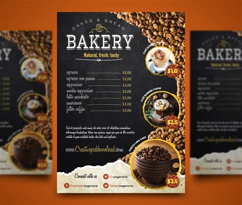 You can do any edits in photoshop such as changing texts, colors, fonts etc… Coffee-Shop-Flyer-PSD-Freebie-Thumbnail - CreativePsdDownload
