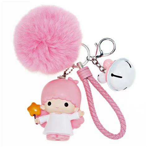 Kawaii Cartoon Keychain Plush Baby Doll Pendant Girl Keyring Bag